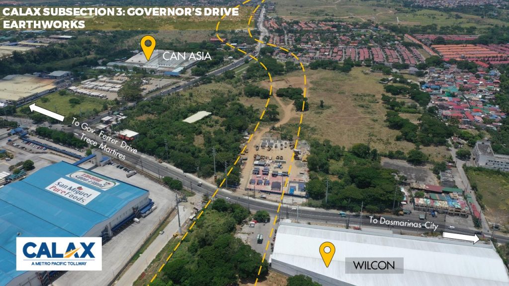 Construction of Silang East Interchange of CALAX close to completion ...