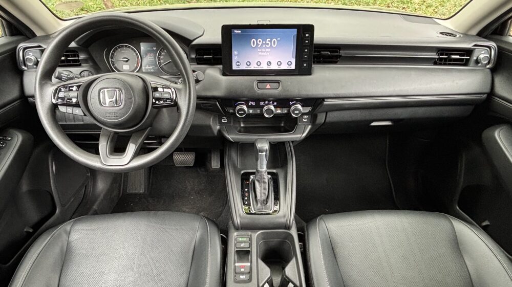 honda hr-v controls