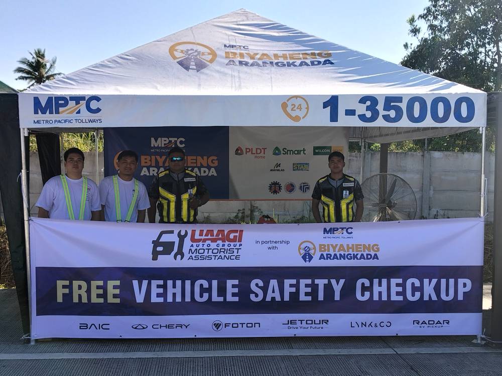 Holy Week Motorist Assistance Booth